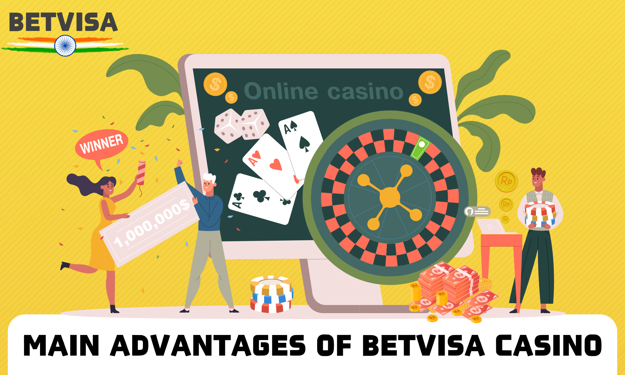 List of advantages of Betvisa casino