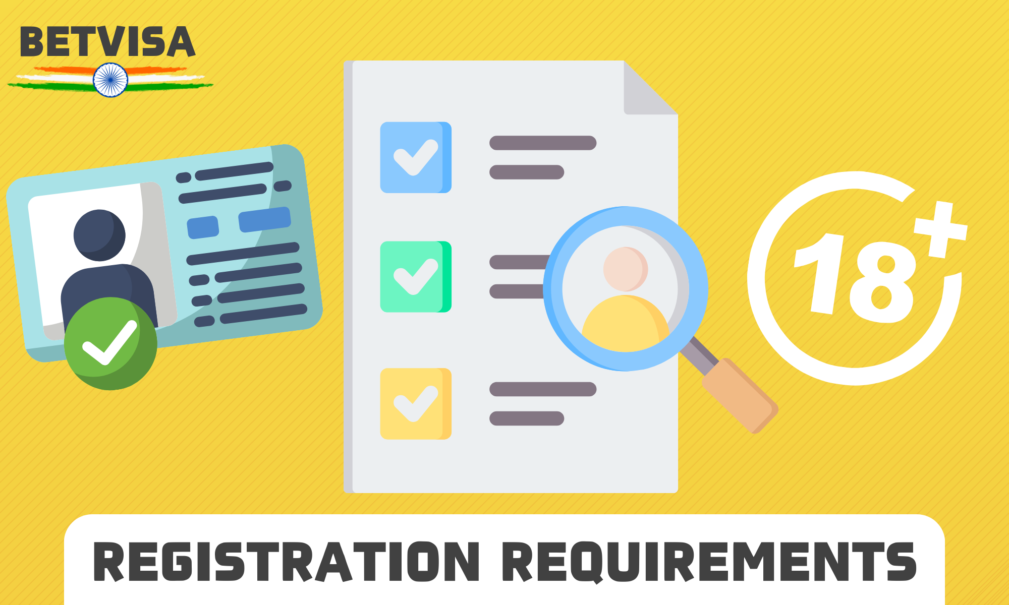 List of criteria for registration in Betvisa