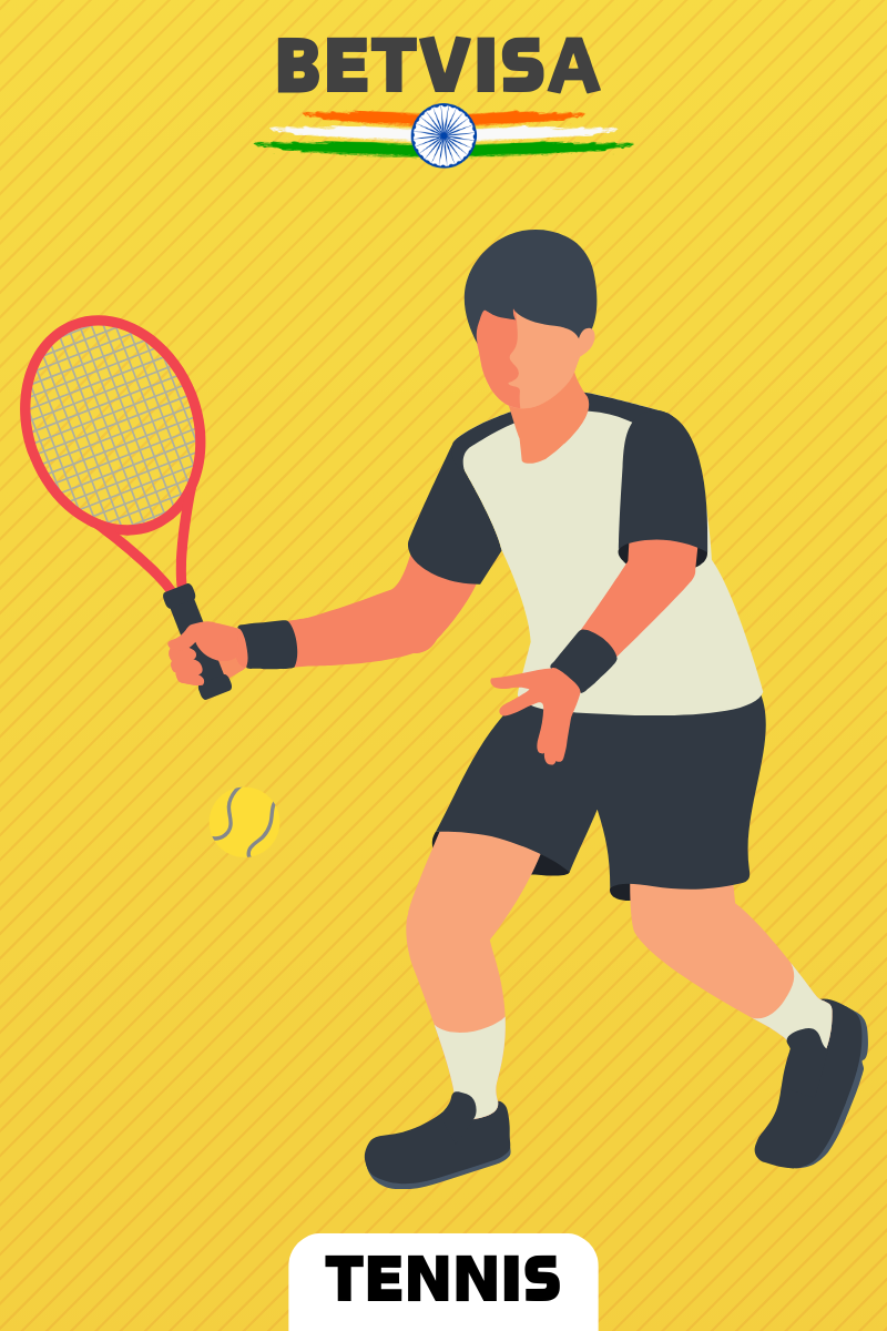 All major tennis tournaments are also available for you at Betvisa